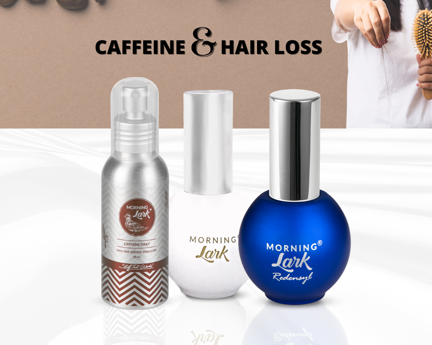 Caffeine hair growth serum