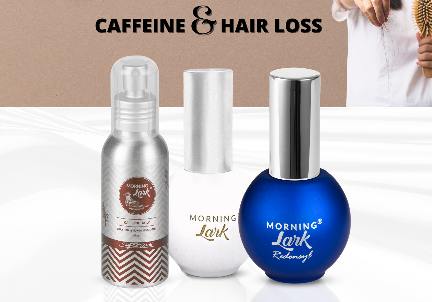 Caffeine hair growth serum