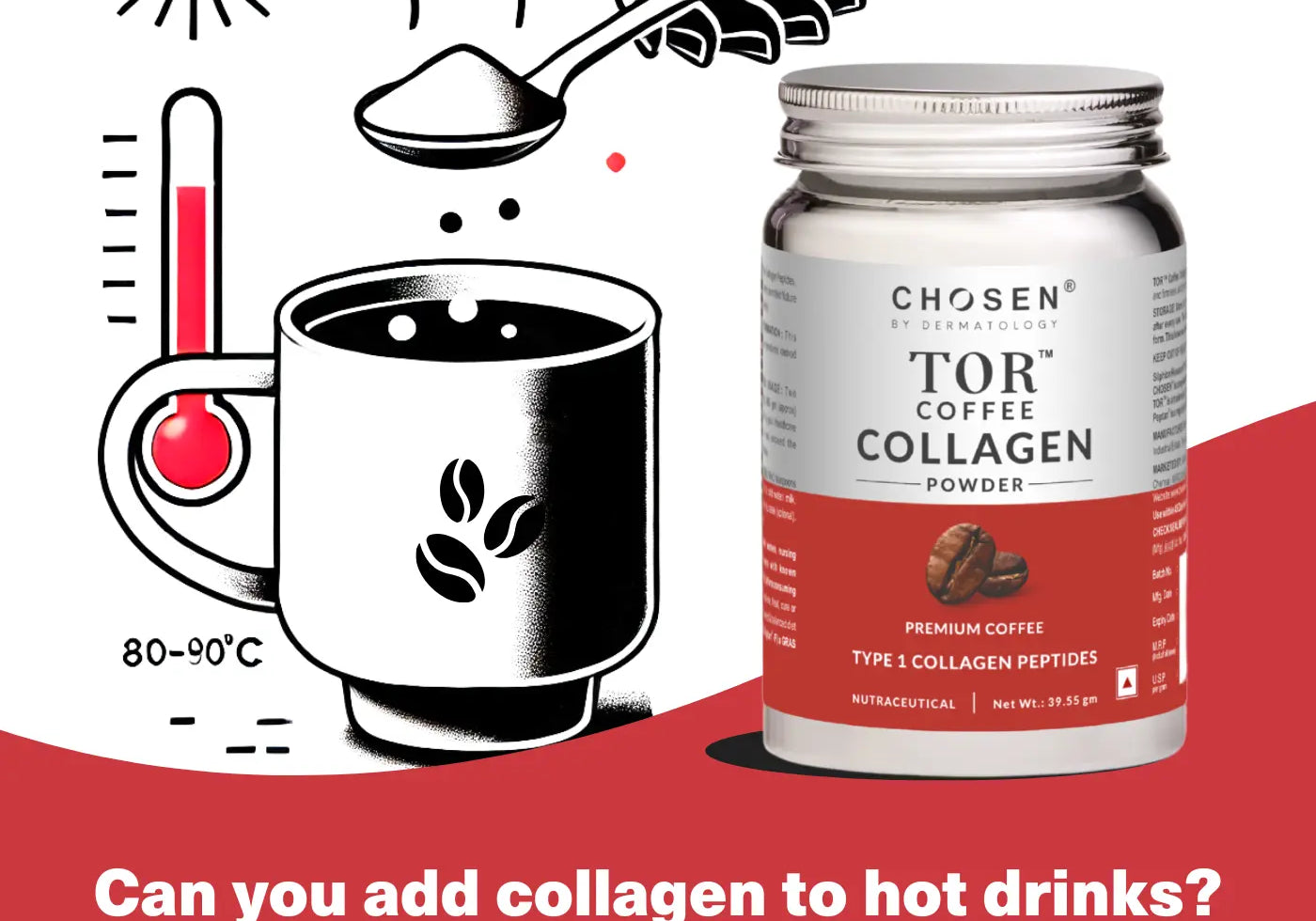 Can you take collagen in hot drinks?