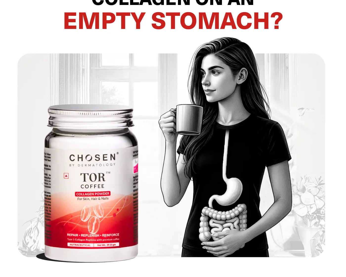 Collagen on an empty stomach