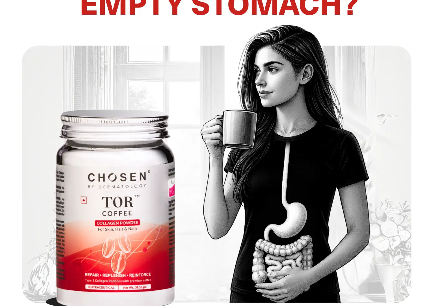 Collagen on an empty stomach