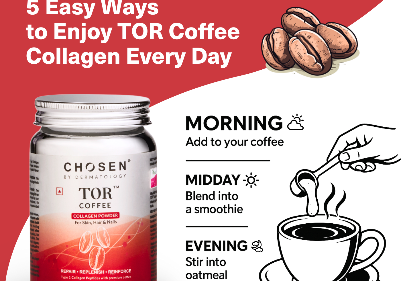 How to Add TOR Coffee Collagen to Your Daily Routine
