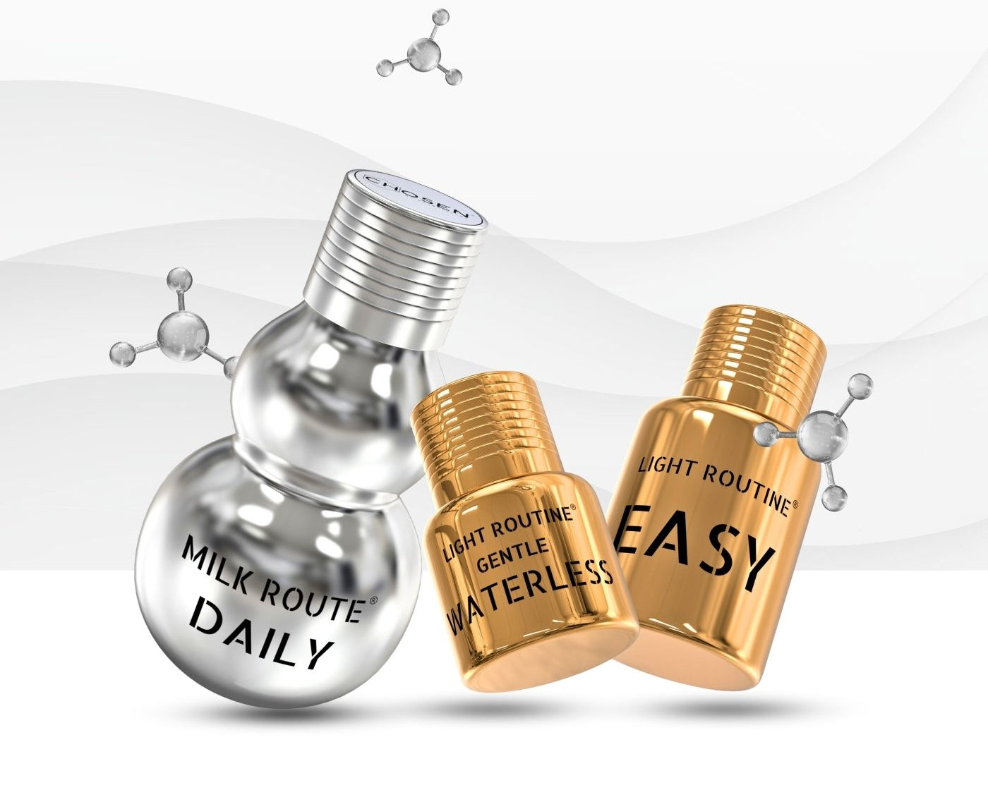 Gentle Exfoliation with Lactic Acid and Salicylic Acid.