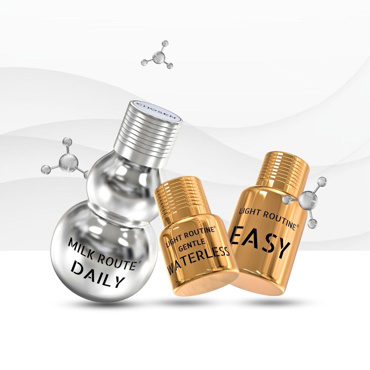 Gentle Exfoliation with Lactic Acid and Salicylic Acid.