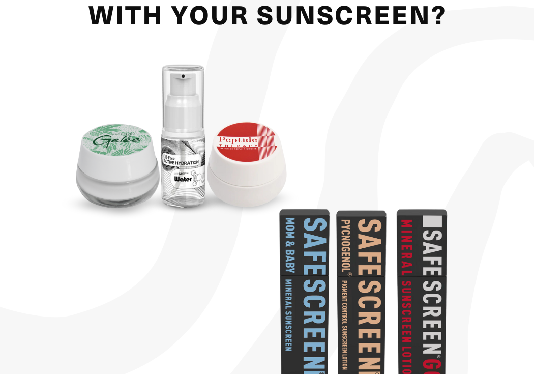 How to use a moisturizer with your sunscreen