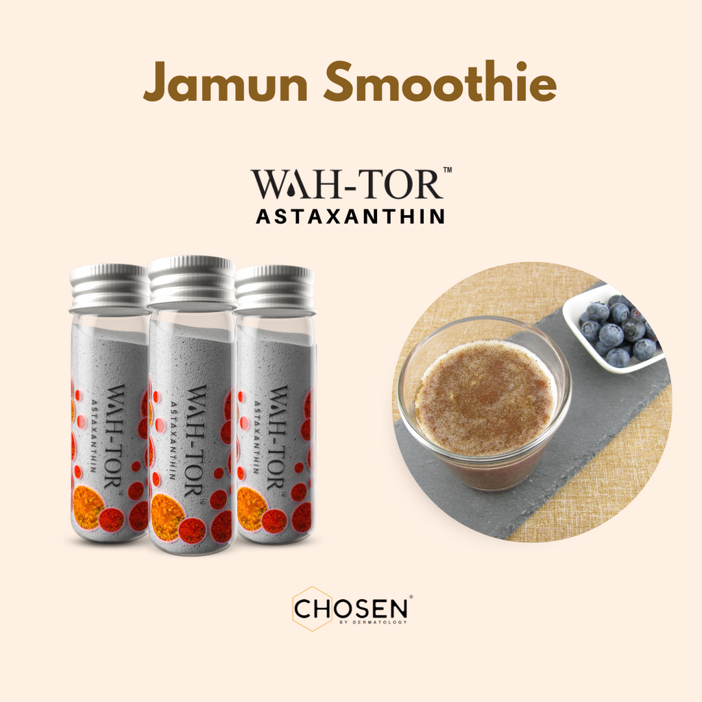 Jamun Smoothie with WAH-TOR™ Astaxanthin Vegan Collagen Builder