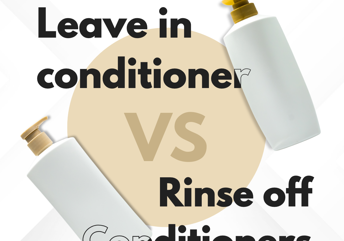 Hair serum vs rinse off hair conditioner
