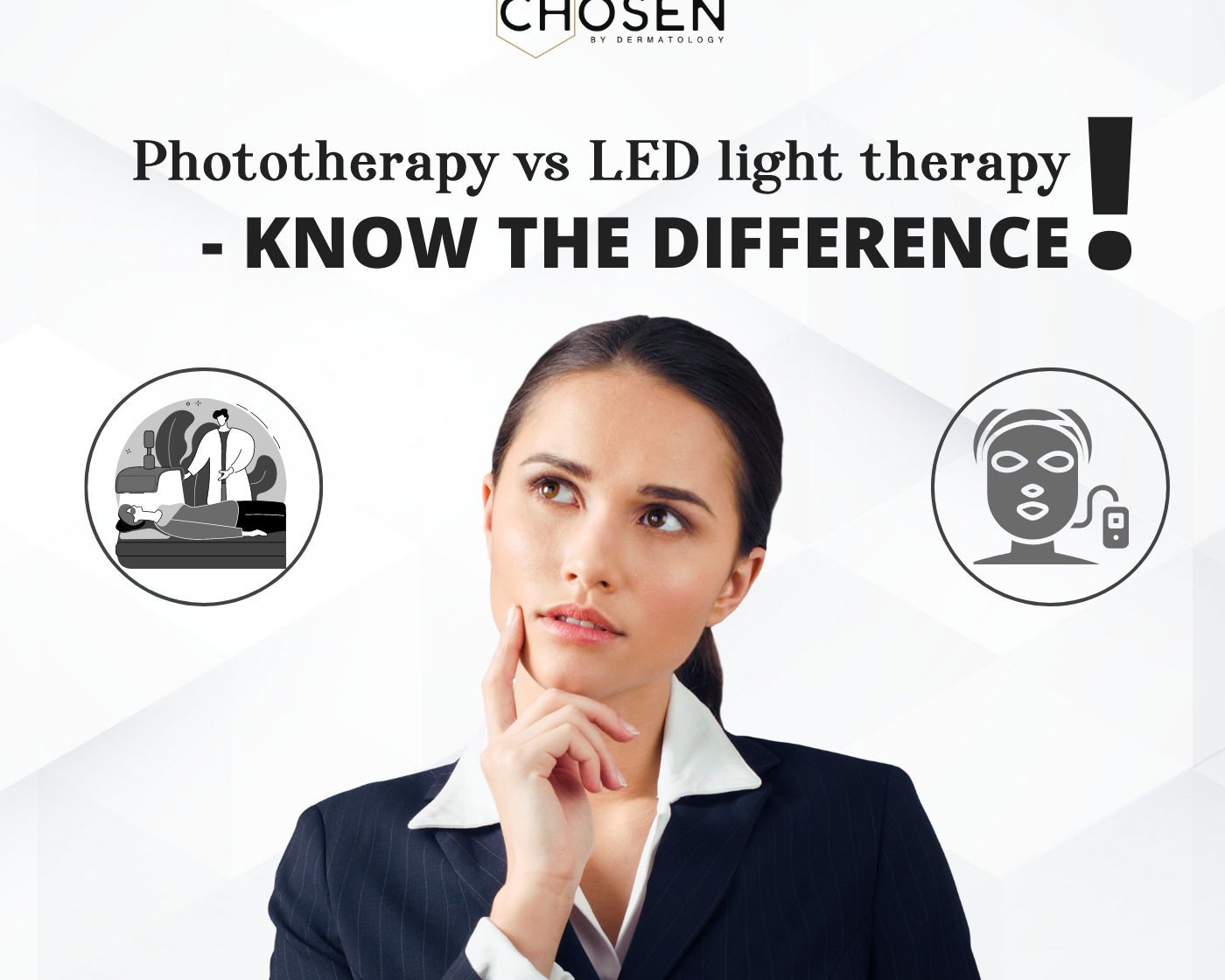 Phototherapy vs LED light therapy