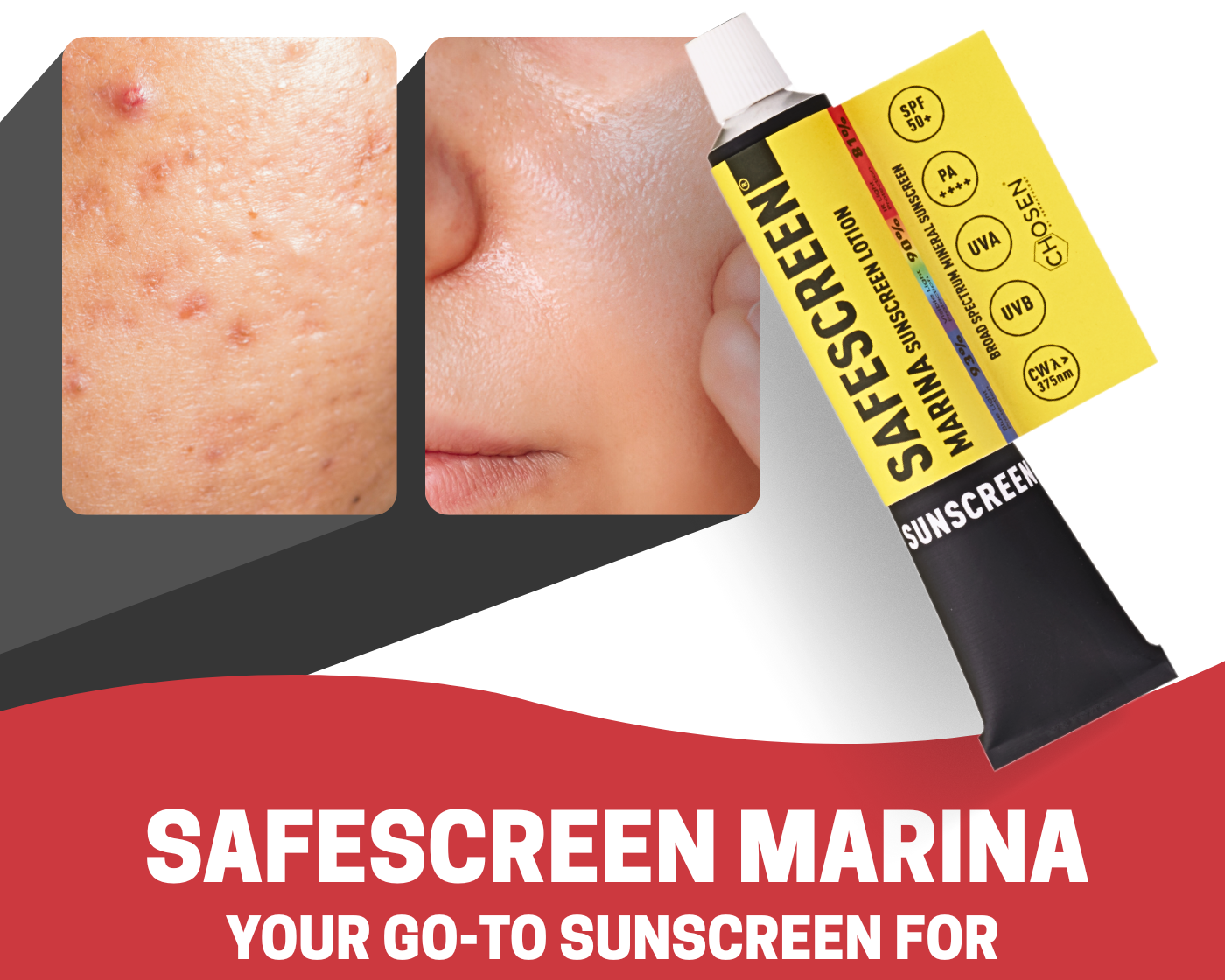 Why SAFESCREEN Marina is the best sunscreen for very oily, acne prone skin in India?