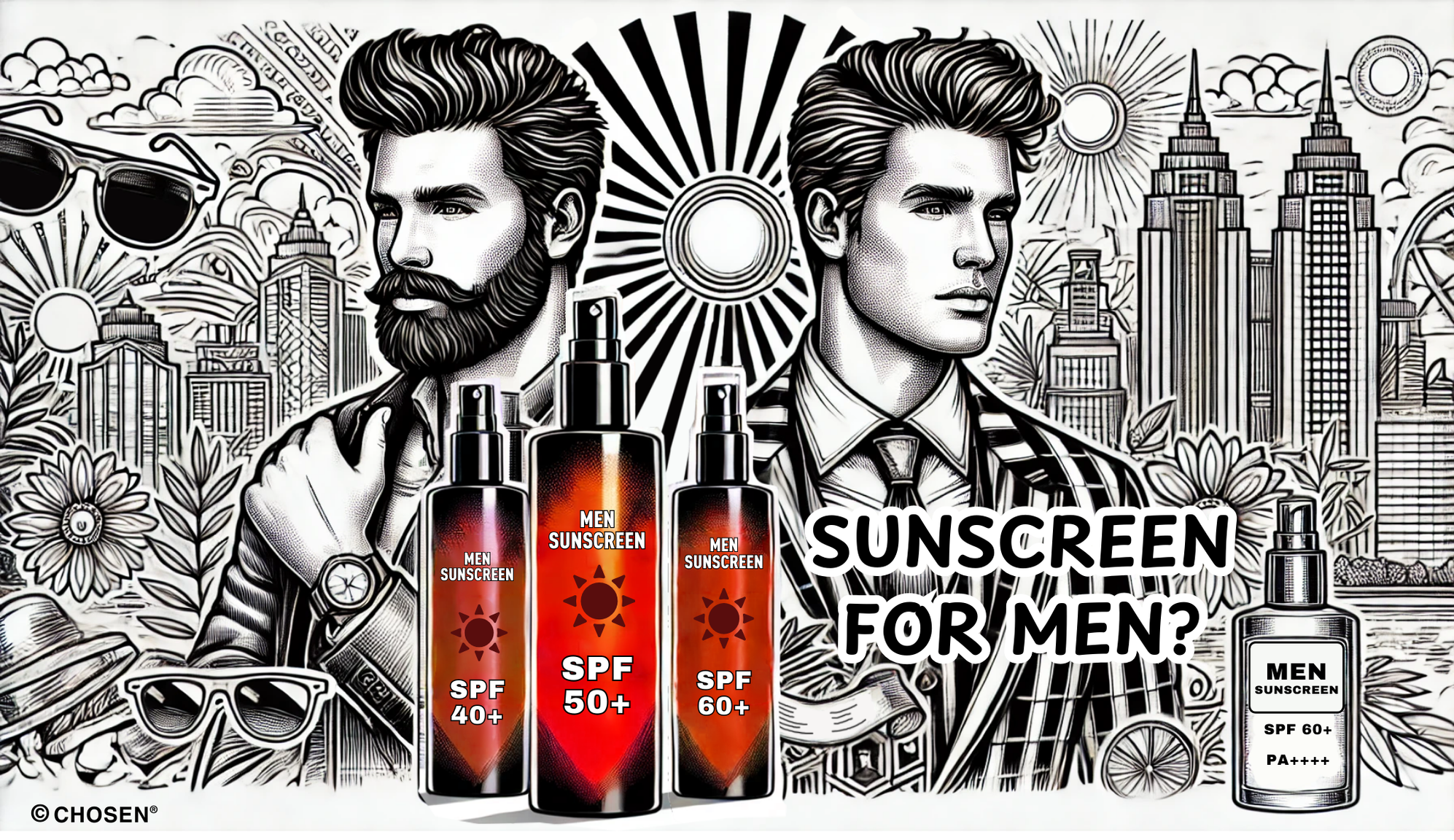 Sunscreen for Men?