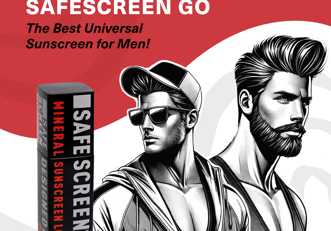 SAFESCREEN Go: The Only Sunscreen Men Need to Solve All Their Sunscreen Problems