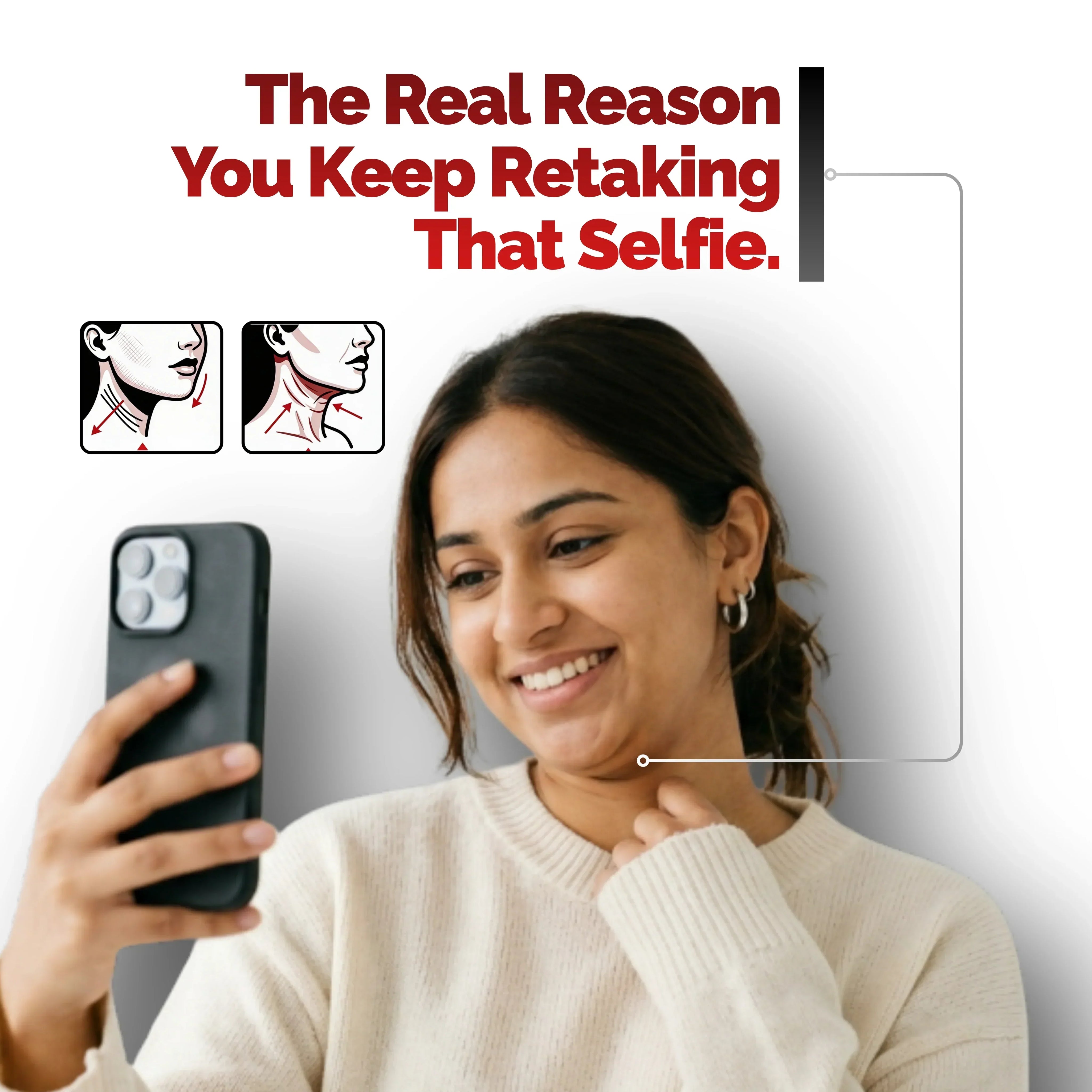 The real reason you keep retaking that selfie.