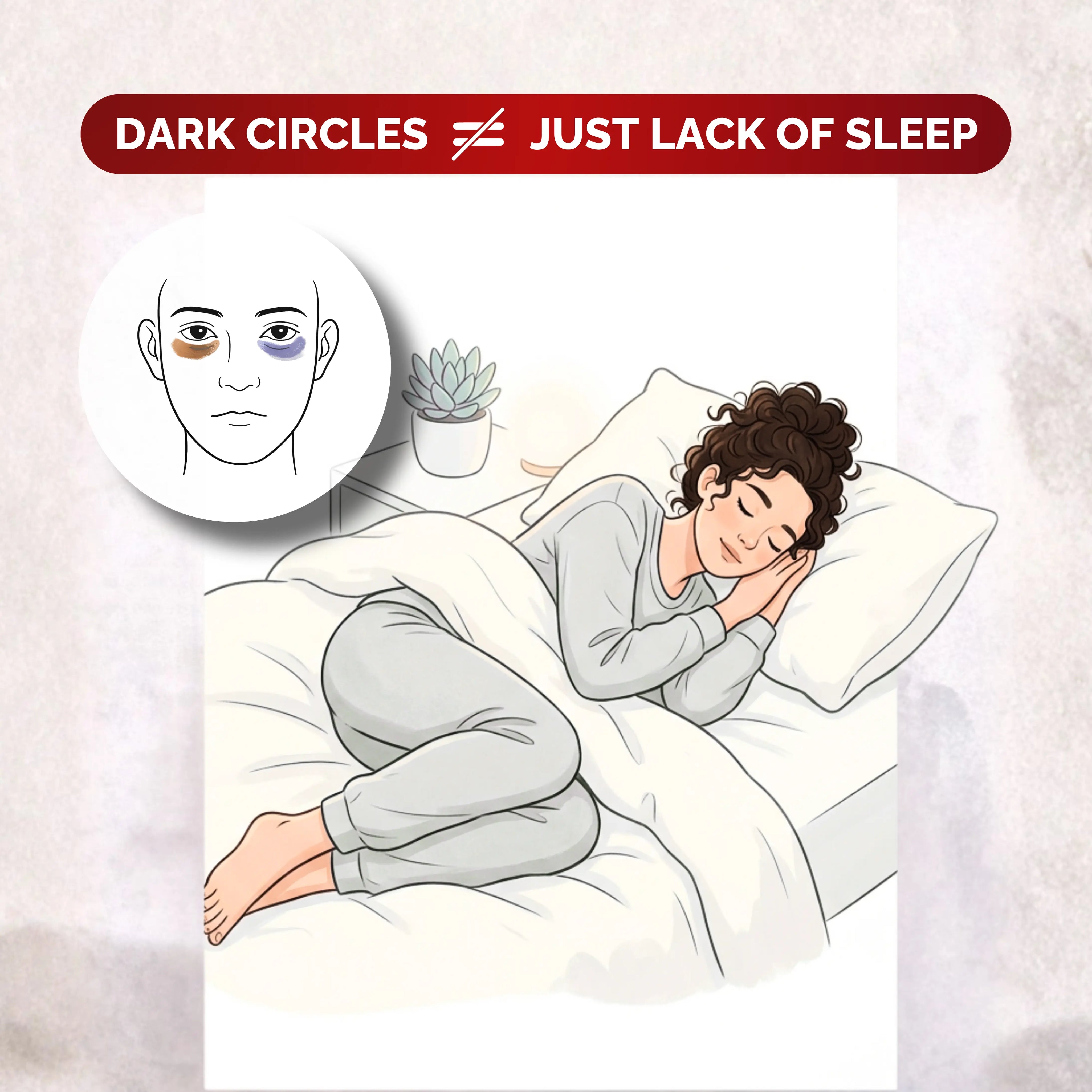 Dark Circles Under the Eyes: Causes and Treatment