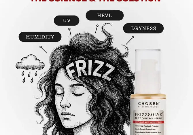 What causes frizzy hair?