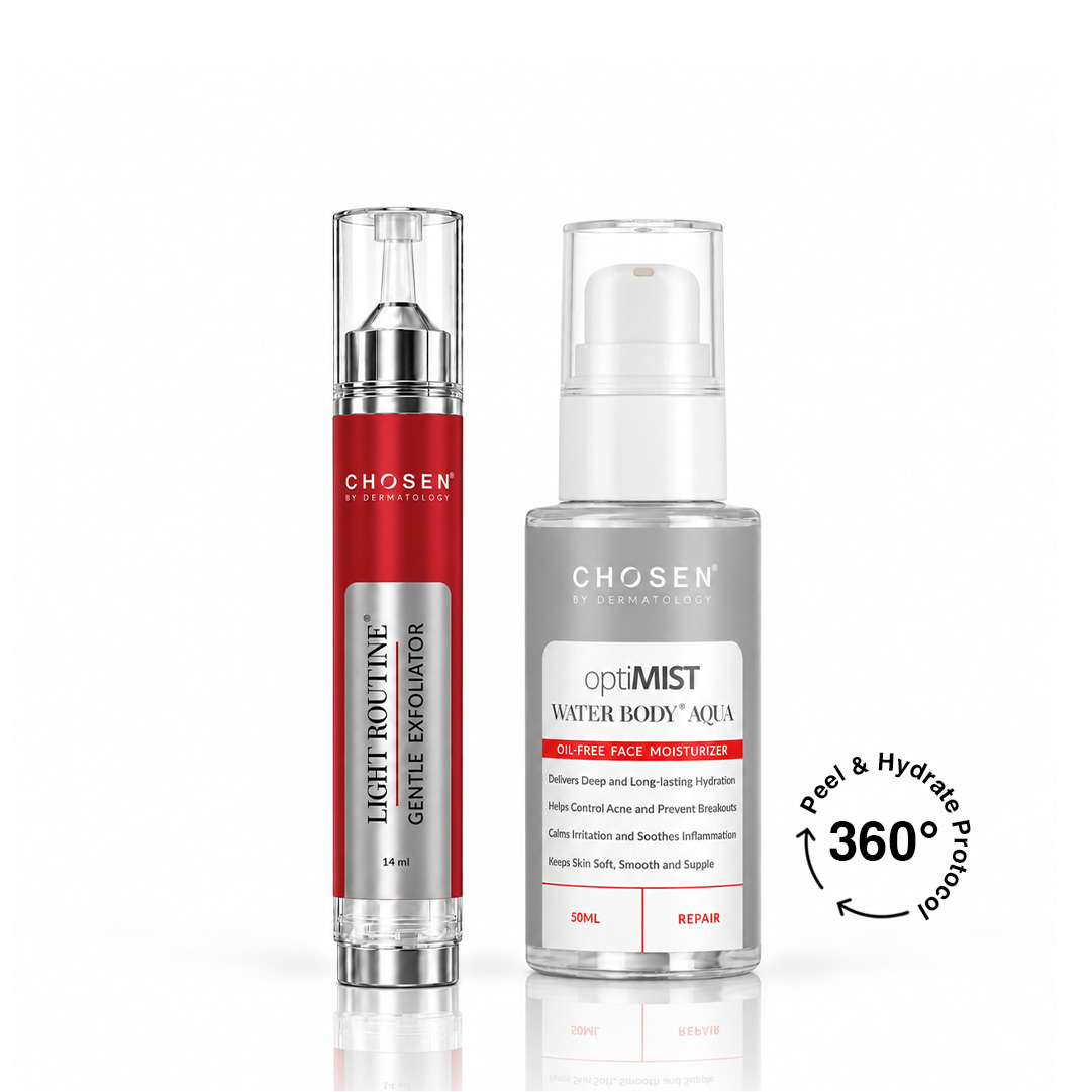 Light Routine® Gentle Exfoliator + OptiMIST WaterBody® Aqua