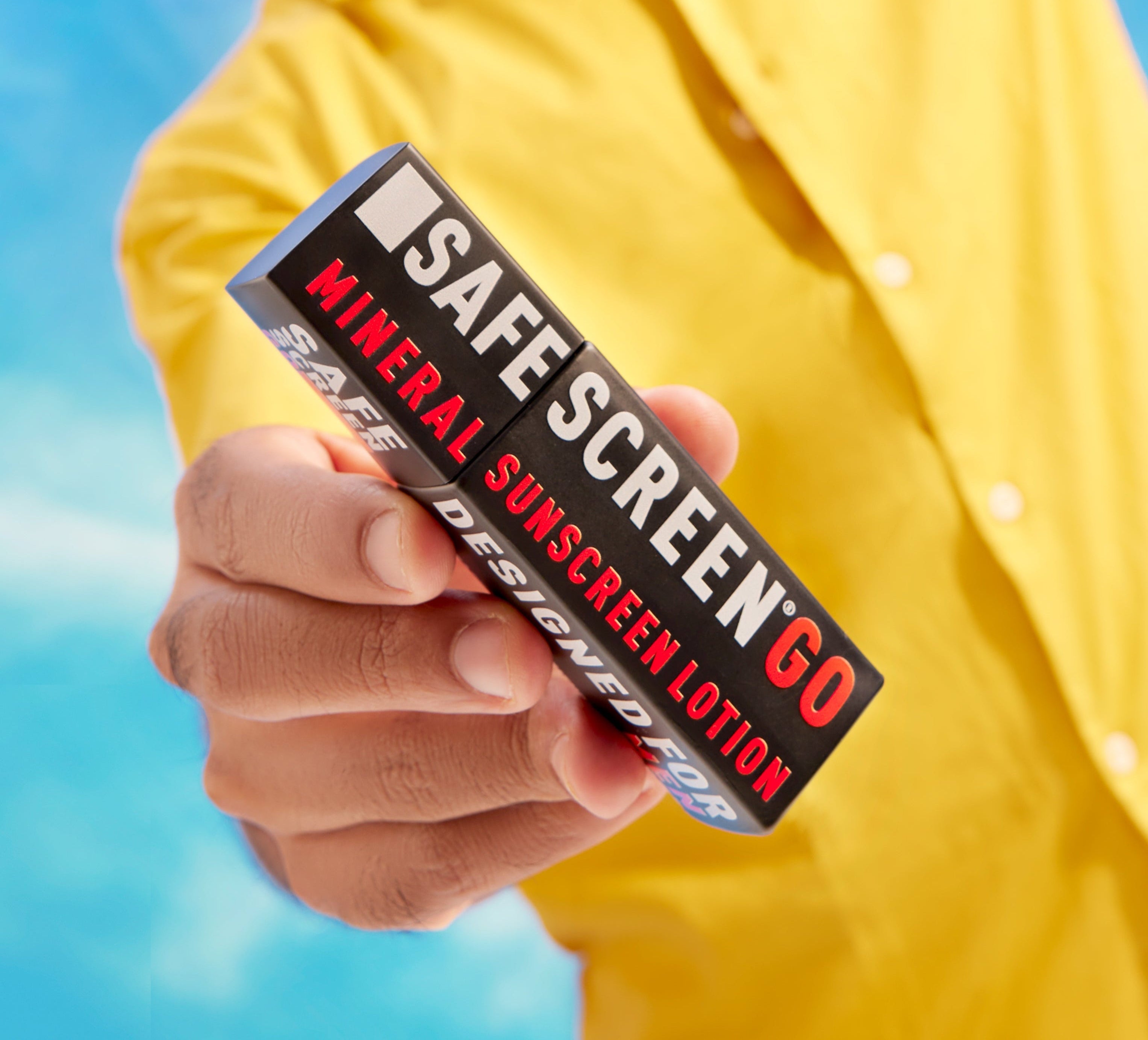 Best Men's Sunscreen | SAFESCREEN Go