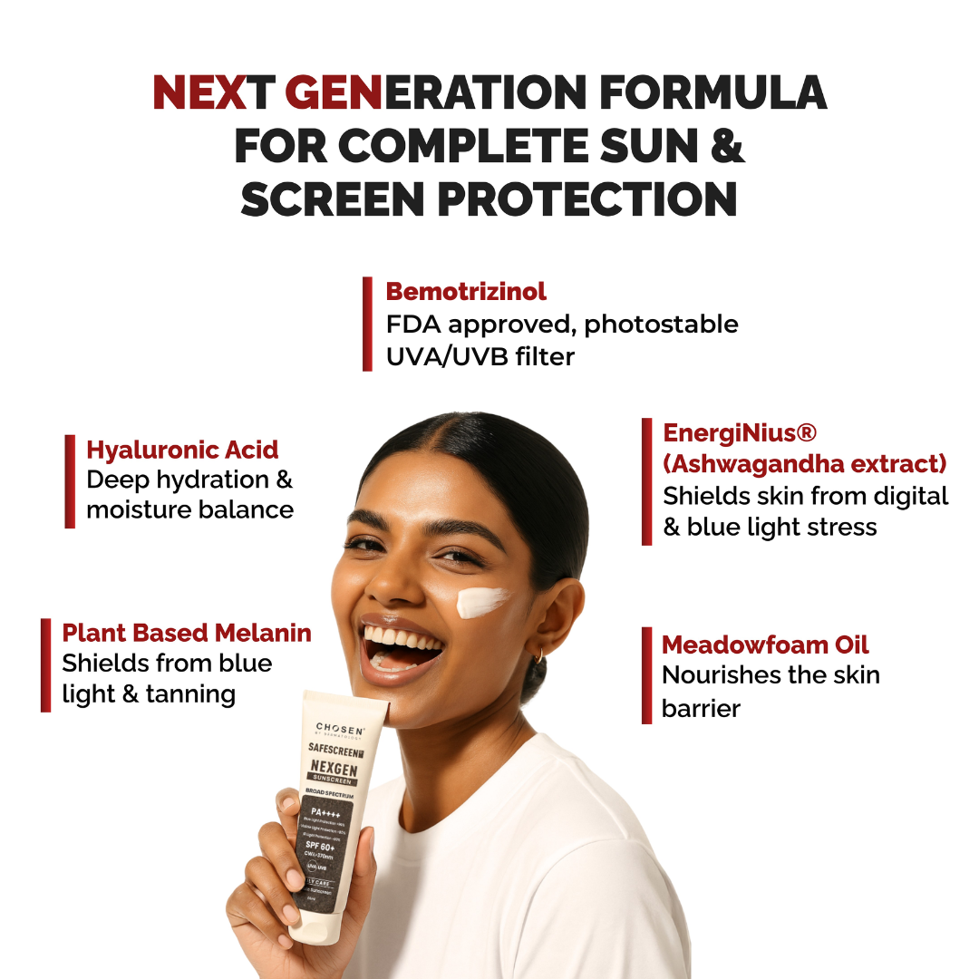 SAFESCREEN® NEXGEN SPF 60+ Sunscreen