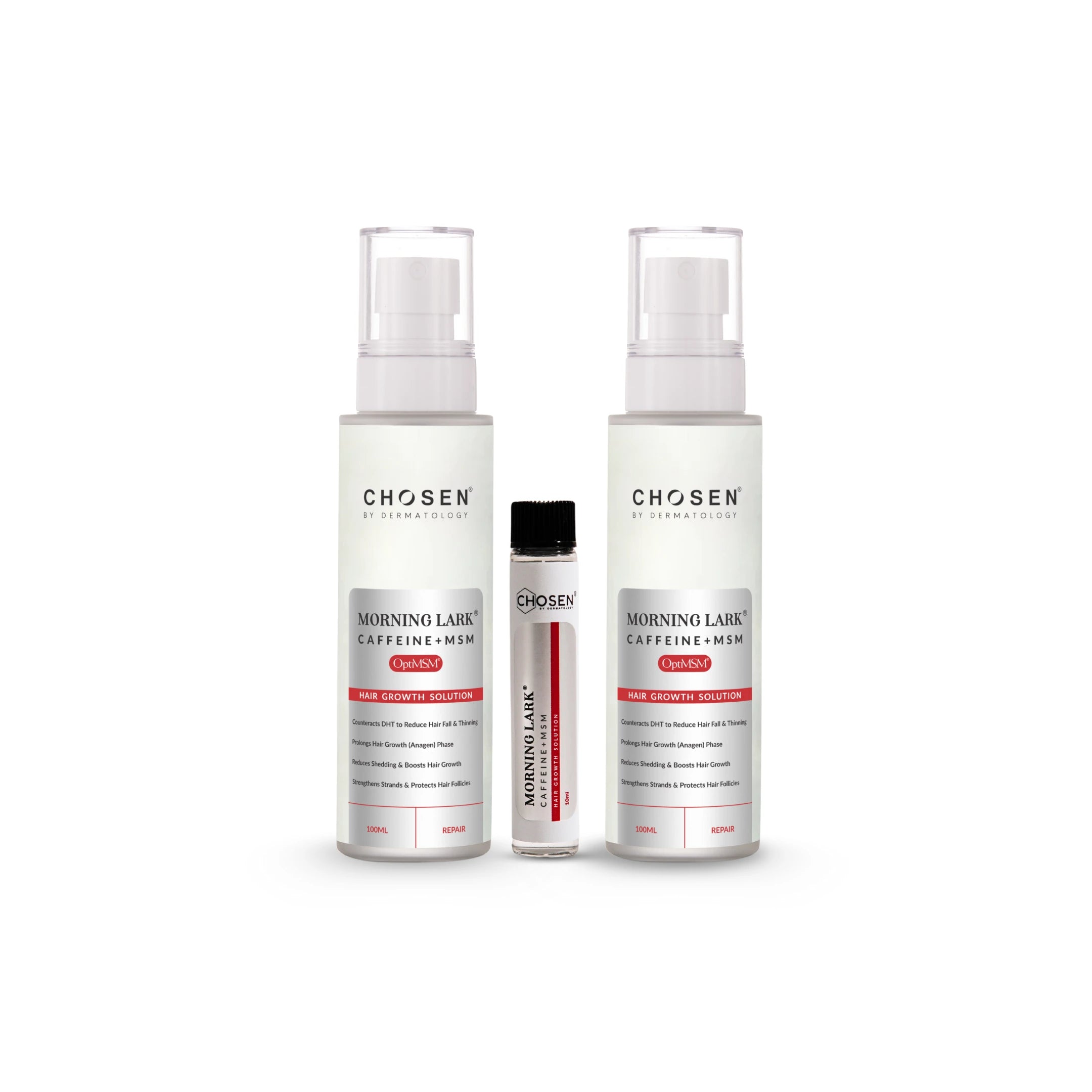 Morning Lark® Caffeine + MSM Hair Growth Solution