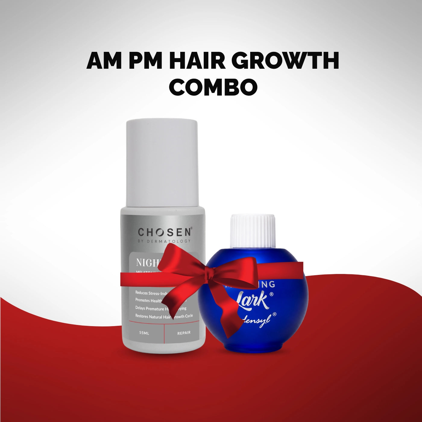 AM - PM Hair Growth Serum Combo