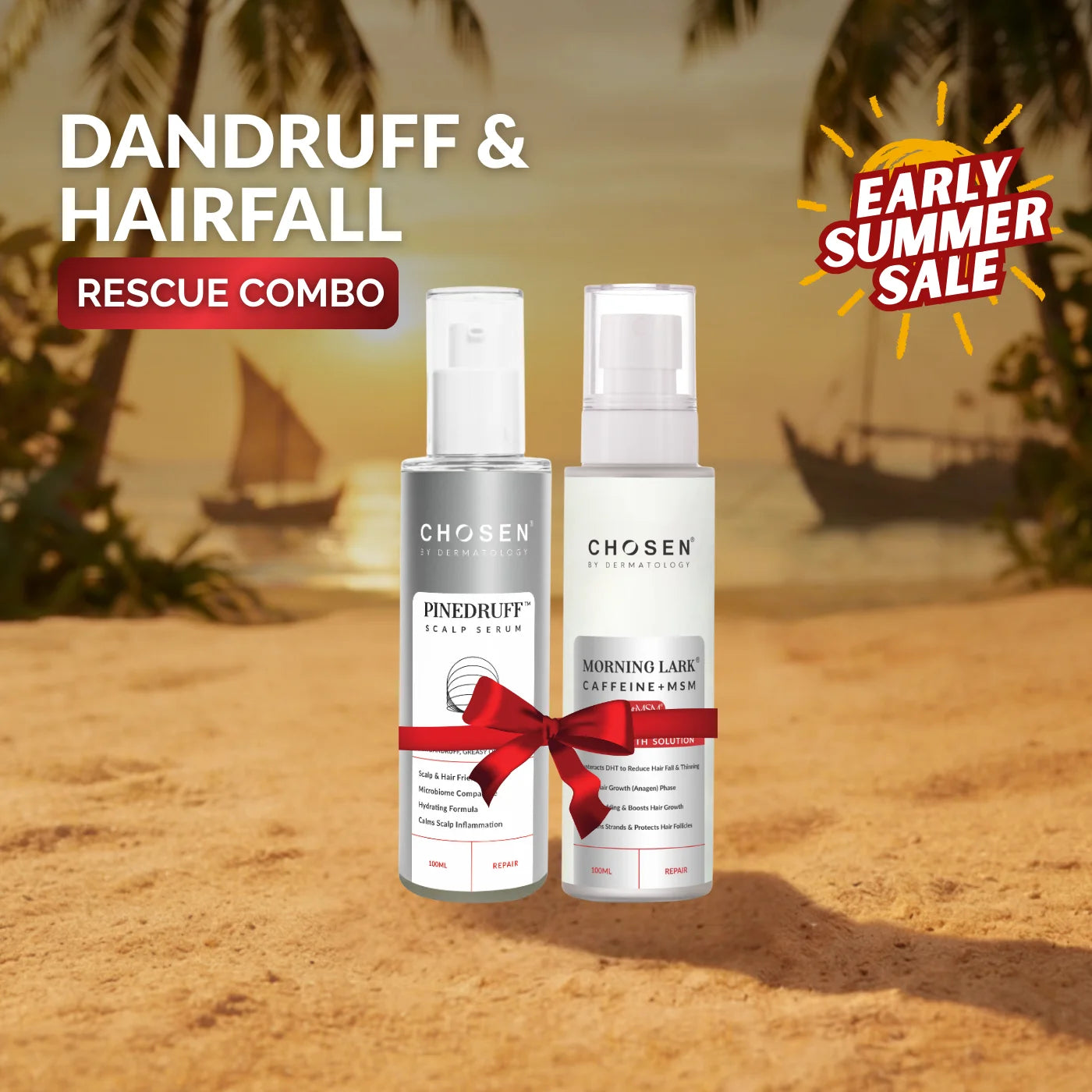 Dandruff & Hairfall Rescue Combo