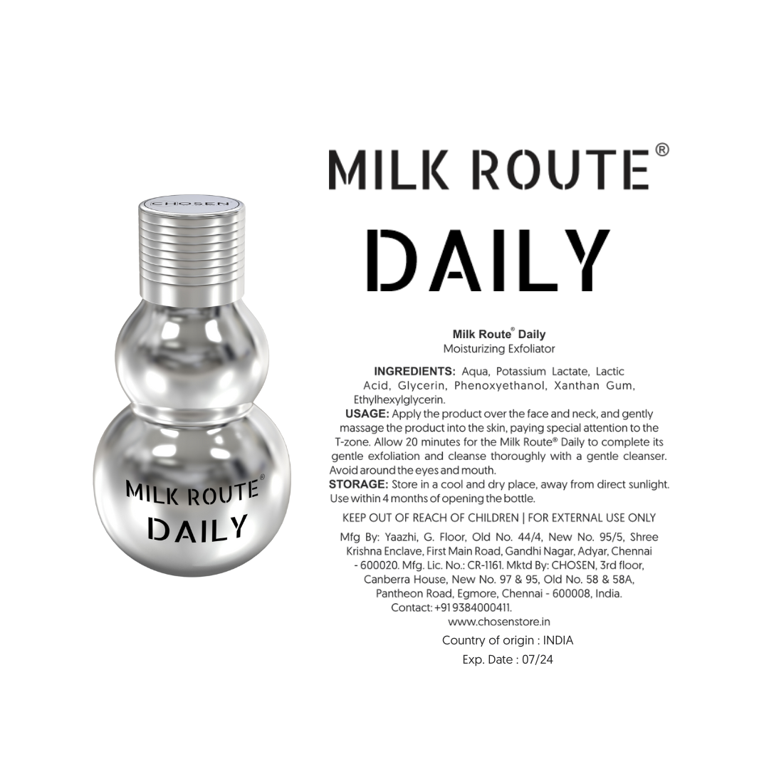 Milk Route Daily Lactic Acid Face Peel