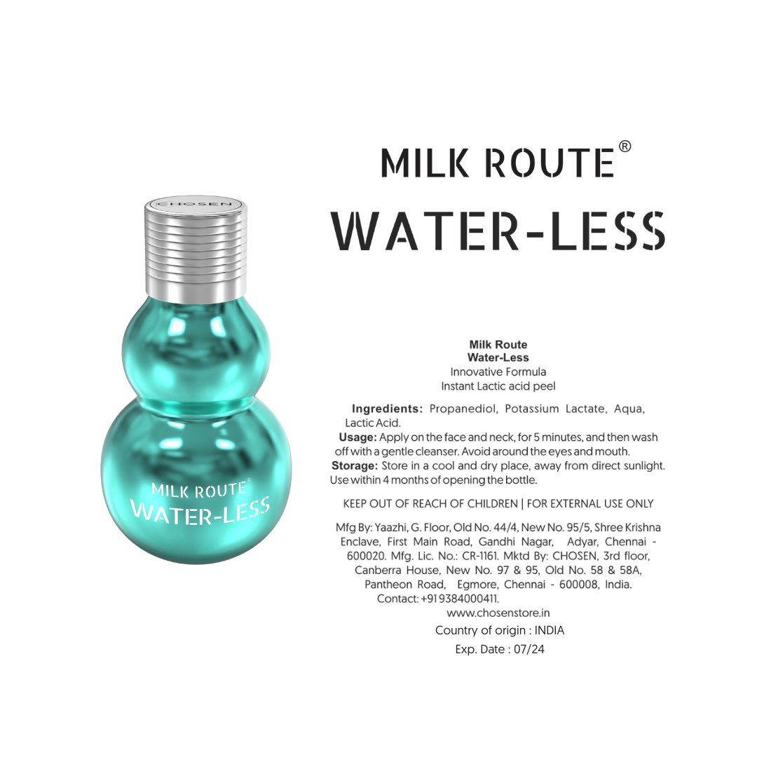 Milk Route Waterless Lactic Acid Peel for Face and Body