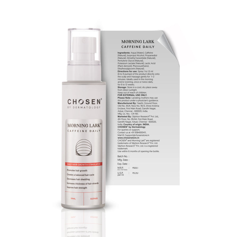 Morning Lark Caffeine Daily Hair Growth Serum