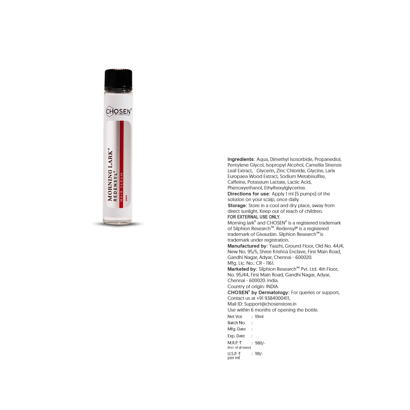 Morning Lark® Redensyl Hair Growth Serum