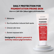SAFESCREEN® Pycnogenol® Pigment Control Sunscreen Lotion SPF 50+