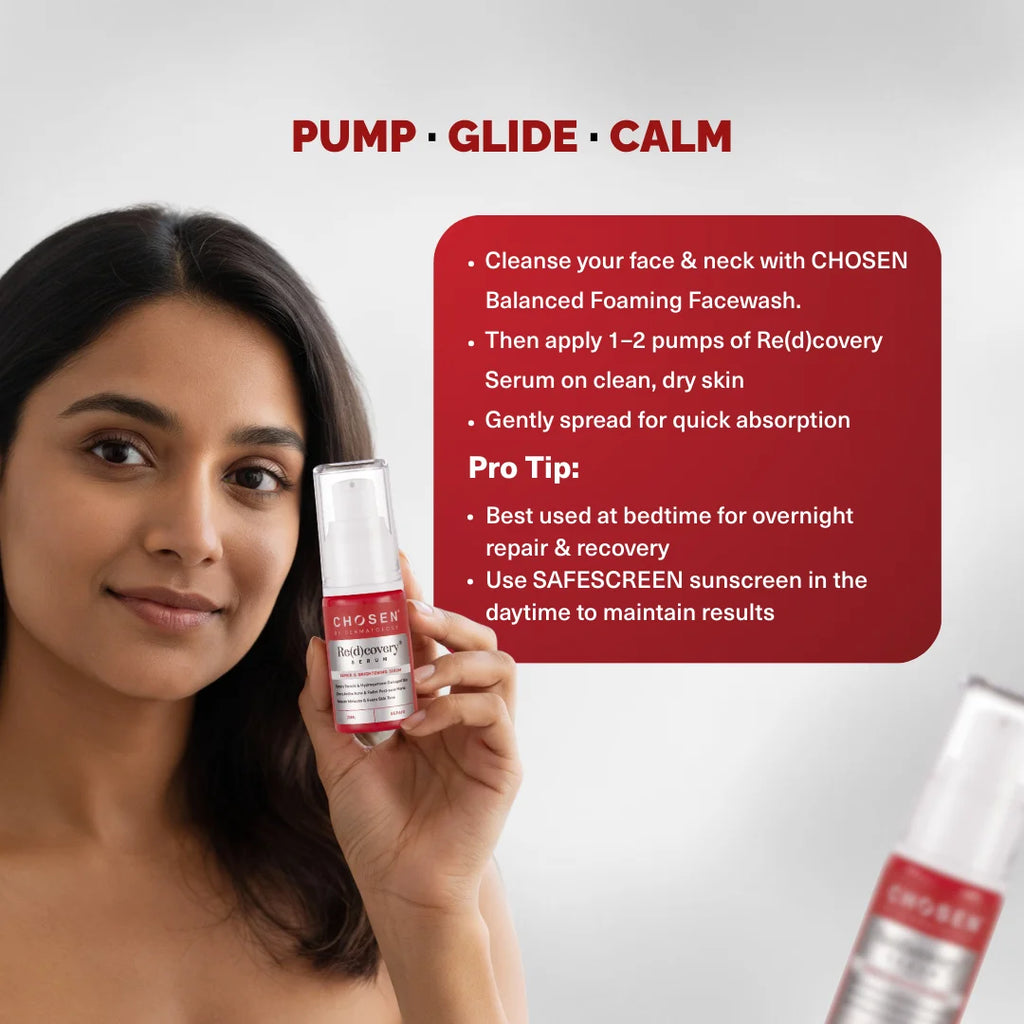 Redcovery Serum-Pump, Glide & Calm