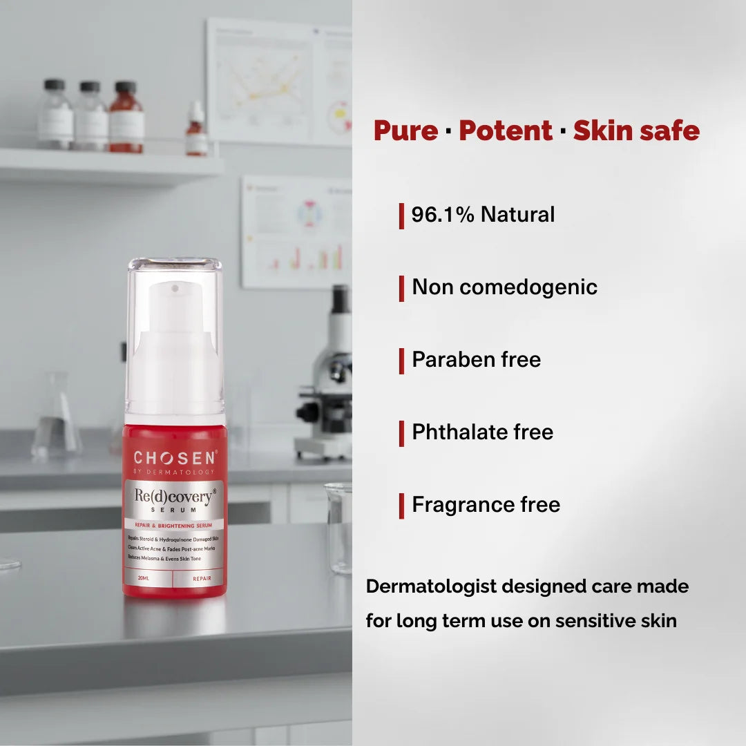 Redcovery Serum - Pure, Potent and Skin Safe