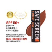 Fawn tinted sunscreen bottle with swatch
