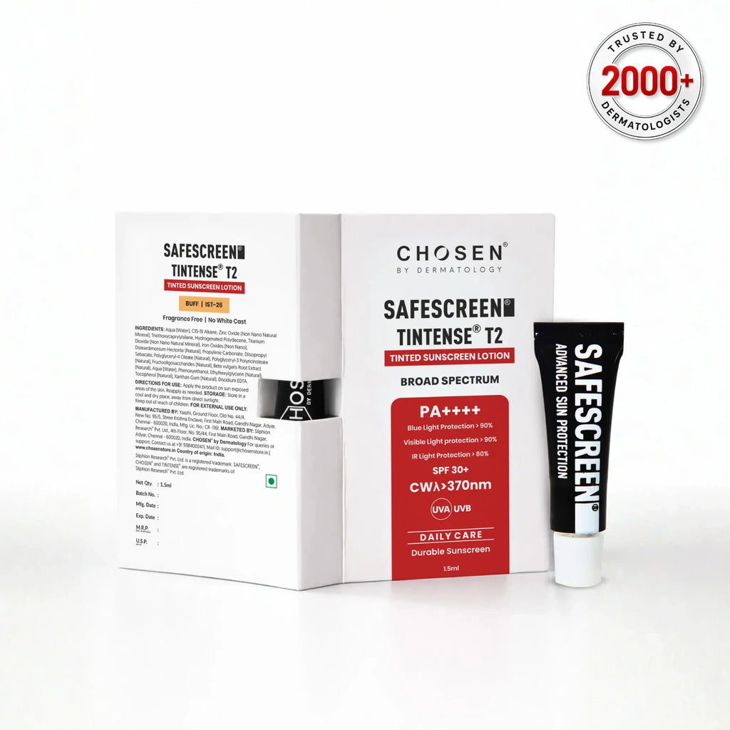 SAFESCREEN TINTENSE T2 (Buff) Mini Pack 1.5 ml (Redeem for 150 Zola Points)