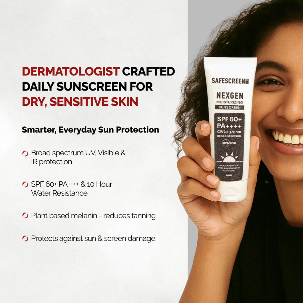 SAFESCREEN® NEXGEN SPF 60+ Moisturizing Sunscreen