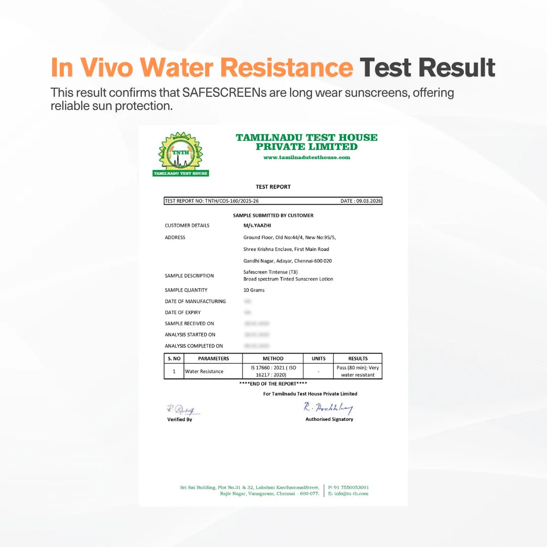 SAFESCREEN® TINTENSE® T3 (Beige) Tinted Sunscreen Lotion PA++++ SPF 30+