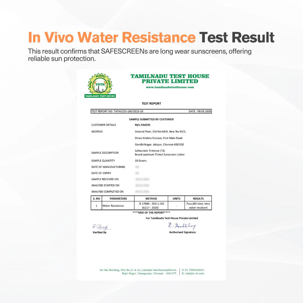 SAFESCREEN® TINTENSE® T3 (Beige) Tinted Sunscreen Lotion PA++++ SPF 30+