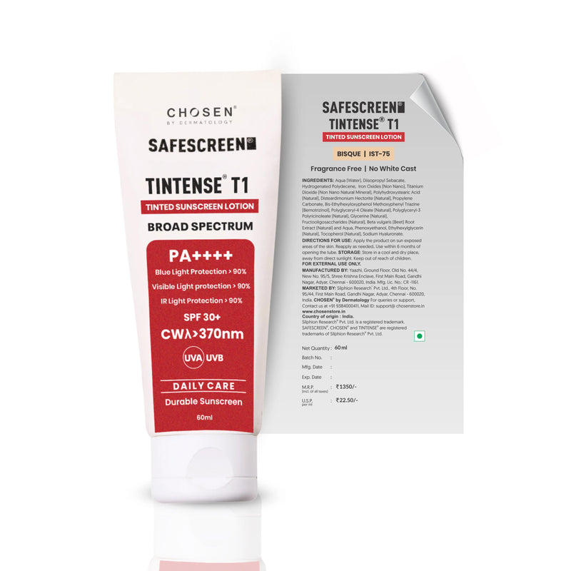 Tinted Sunscreen for Medium Indian Skin | Tintense Bisque