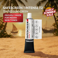 SAFESCREEN® TINTENSE® T2 (Buff) Tinted Sunscreen Lotion PA++++ SPF 30+