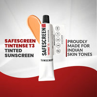 SAFESCREEN® TINTENSE® T3 (Beige) Tinted Sunscreen Lotion PA++++ SPF 30+