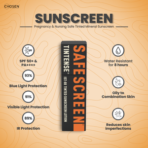 SAFESCREEN Tintense - Best tinted sunscreen in India