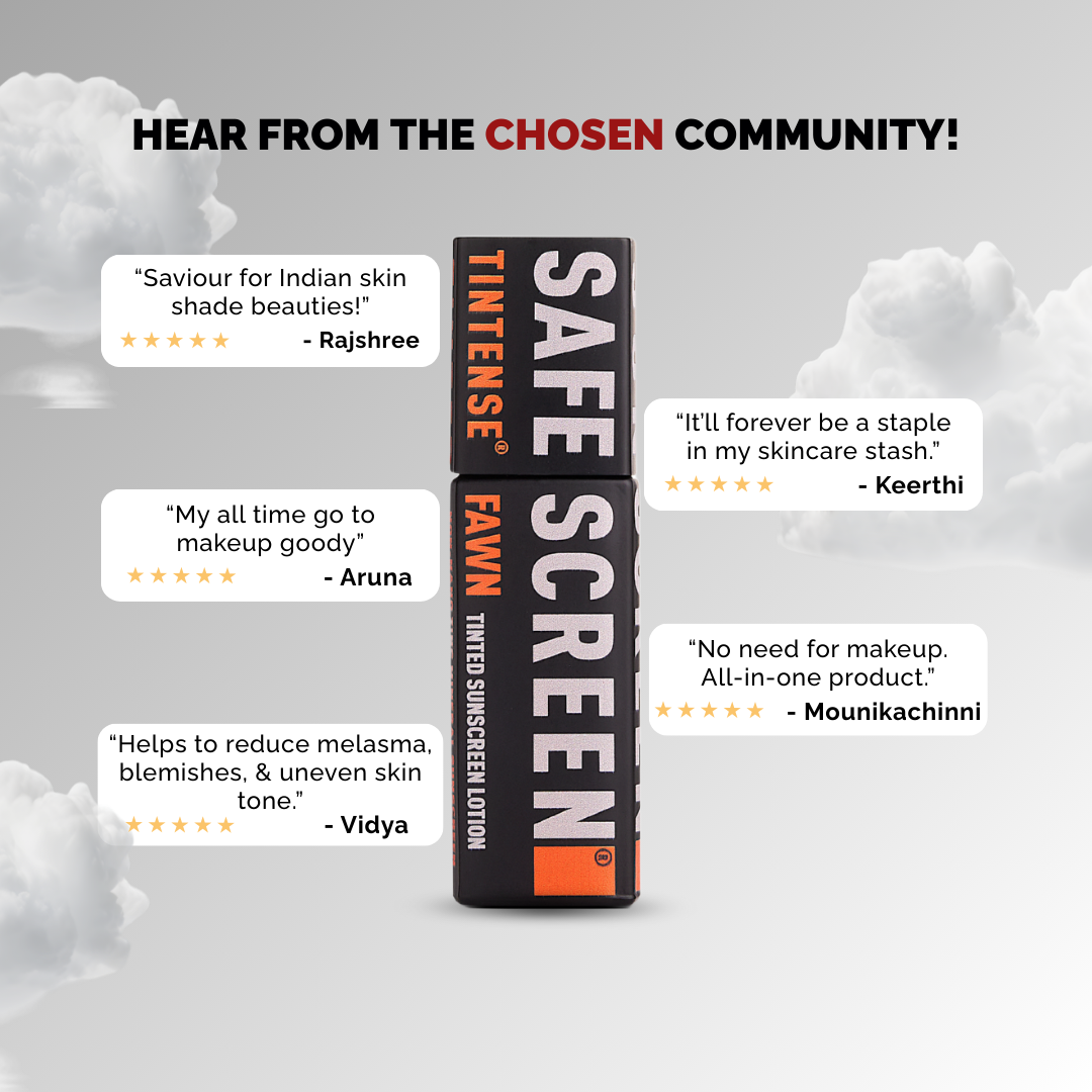 SAFESCREEN® TINTENSE® Fawn Tinted Sunscreen Lotion SPF 50+