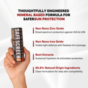 SAFESCREEN® TINTENSE® Gold Tinted Sunscreen Lotion SPF 50+