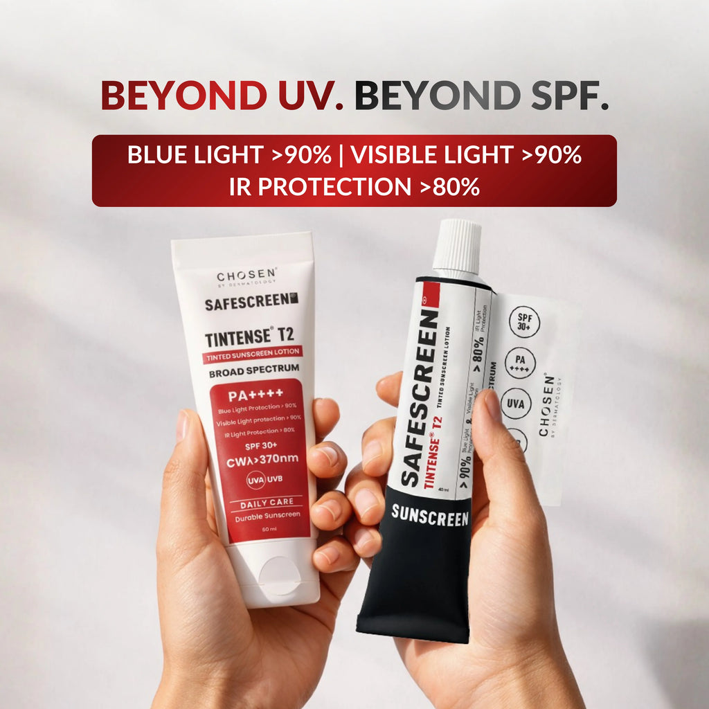 SAFESCREEN® TINTENSE® T2 (Buff) Tinted Sunscreen Lotion PA++++ SPF 30+