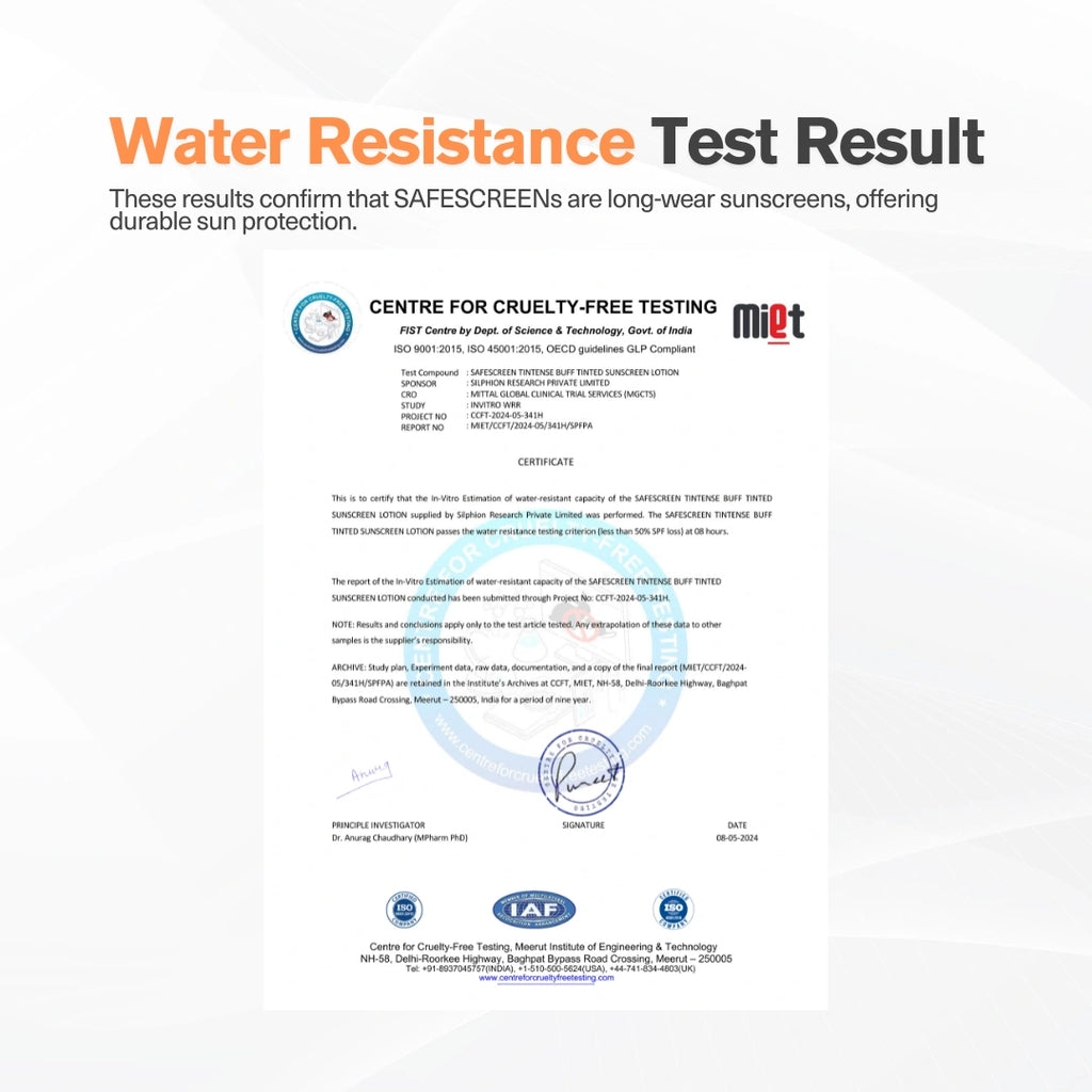 SAFESCREEN® TINTENSE® Buff IST-26 Tinted Sunscreen Lotion SPF 50+