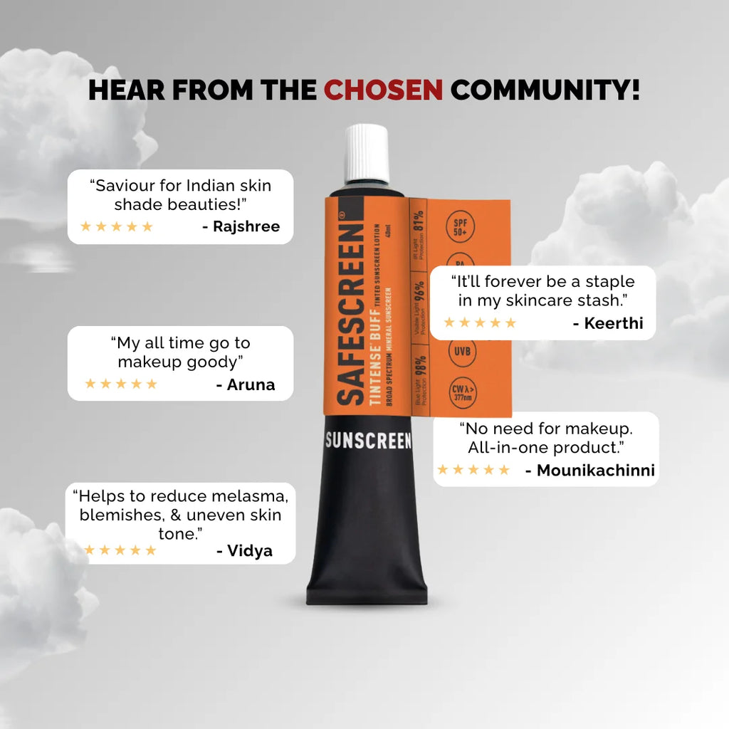 SAFESCREEN® TINTENSE® Buff IST-26 Tinted Sunscreen Lotion SPF 50+