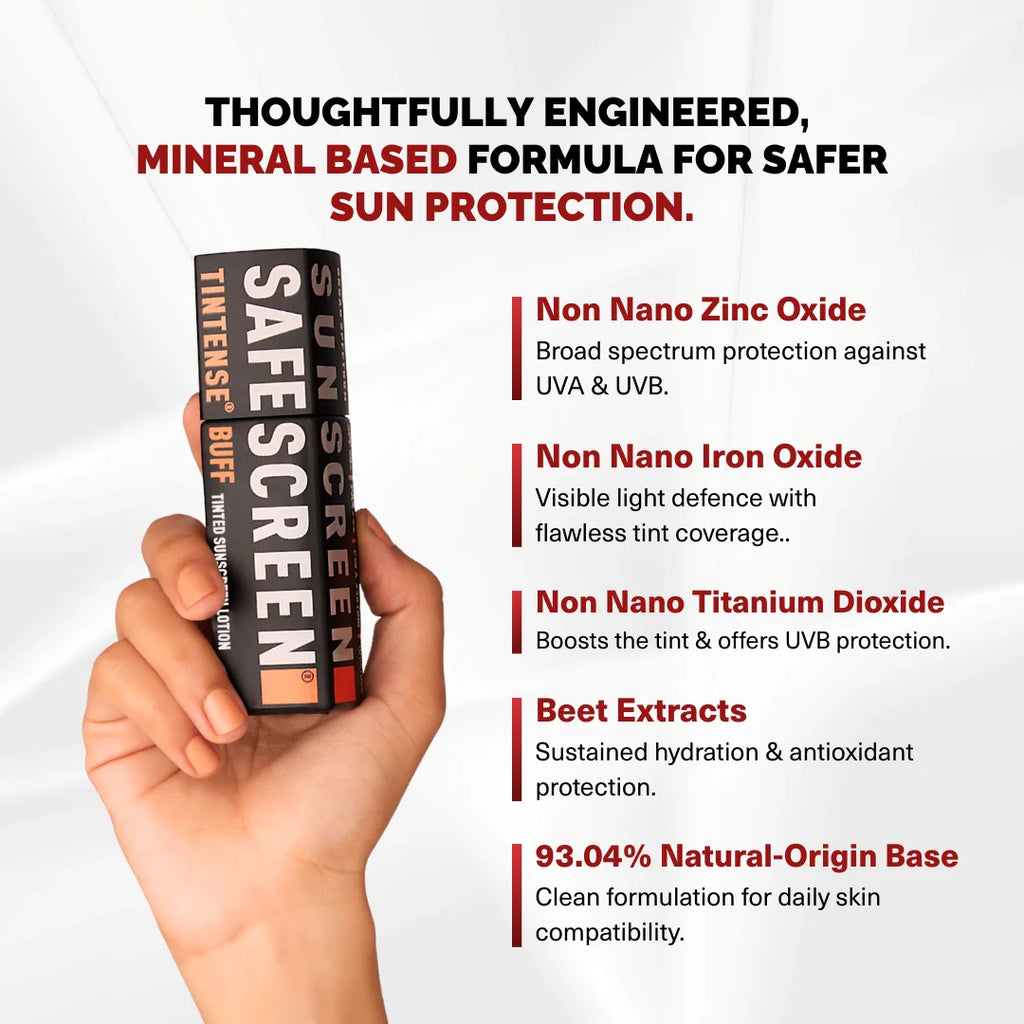 SAFESCREEN® TINTENSE® Buff IST-26 Tinted Sunscreen Lotion SPF 50+