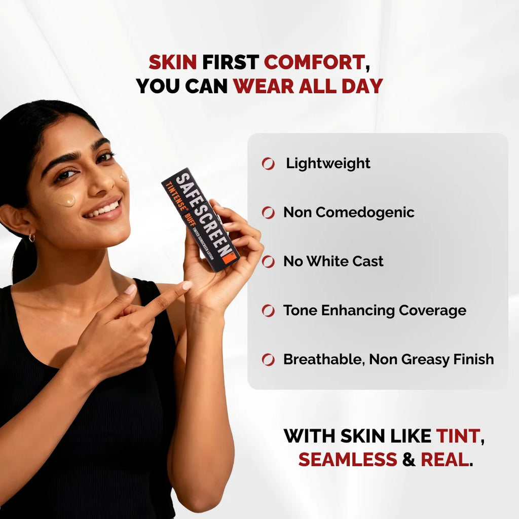 SAFESCREEN® TINTENSE® Buff IST-26 Tinted Sunscreen Lotion SPF 50+