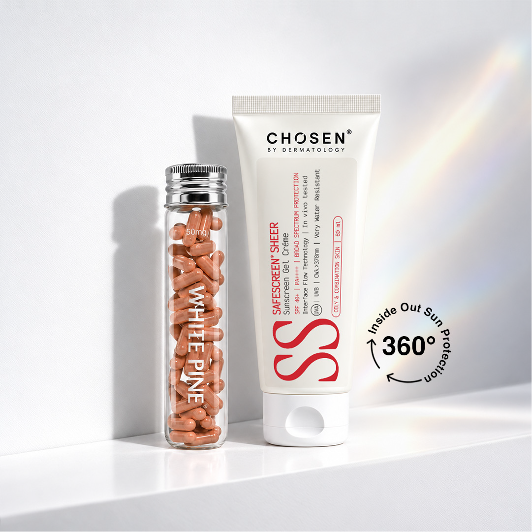 SAFESCREEN® SHEER + White Pine® Pycnogenol