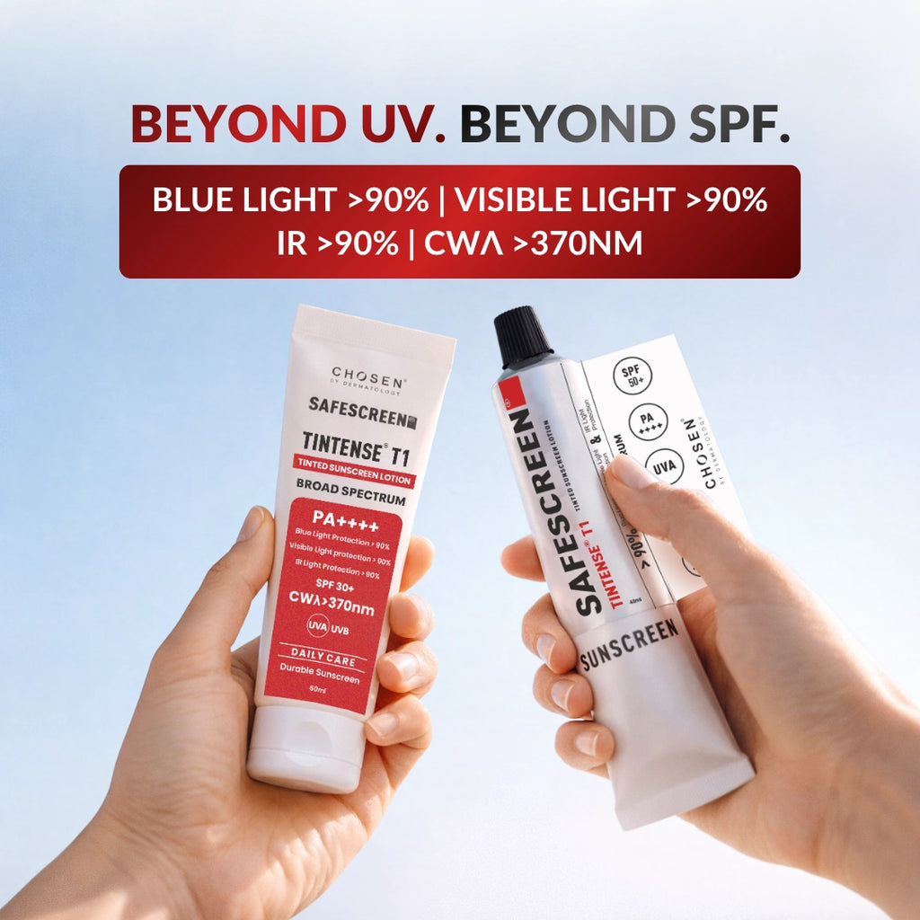 SAFESCREEN® TINTENSE® T1 (Bisque) Tinted Sunscreen Lotion PA++++ SPF 50+