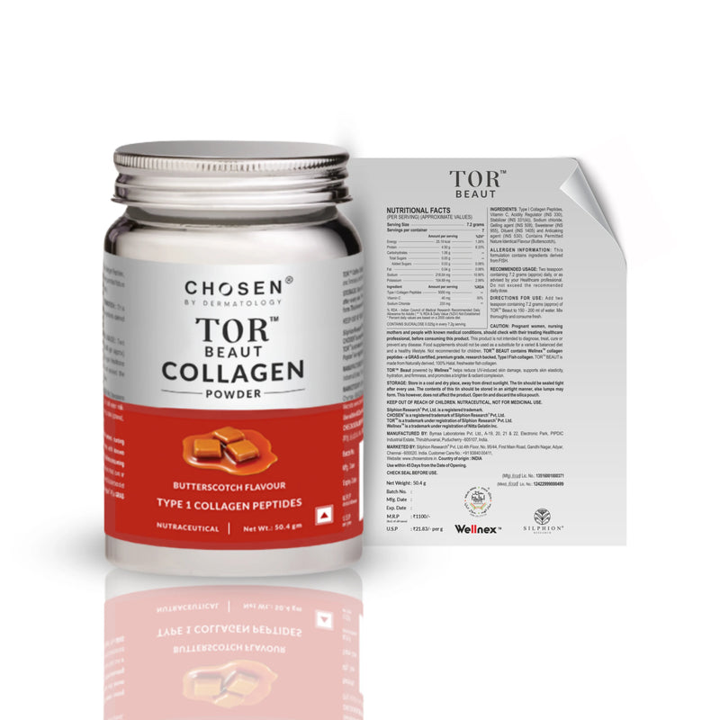 TOR Beaut Marine Collagen Powder | Mercury-Free